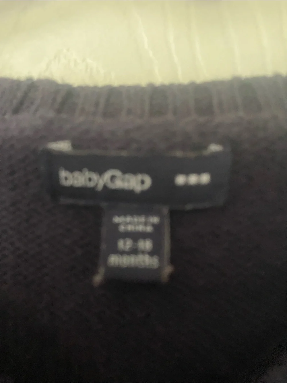 GAP baby sleeveless knit vest in charcoal